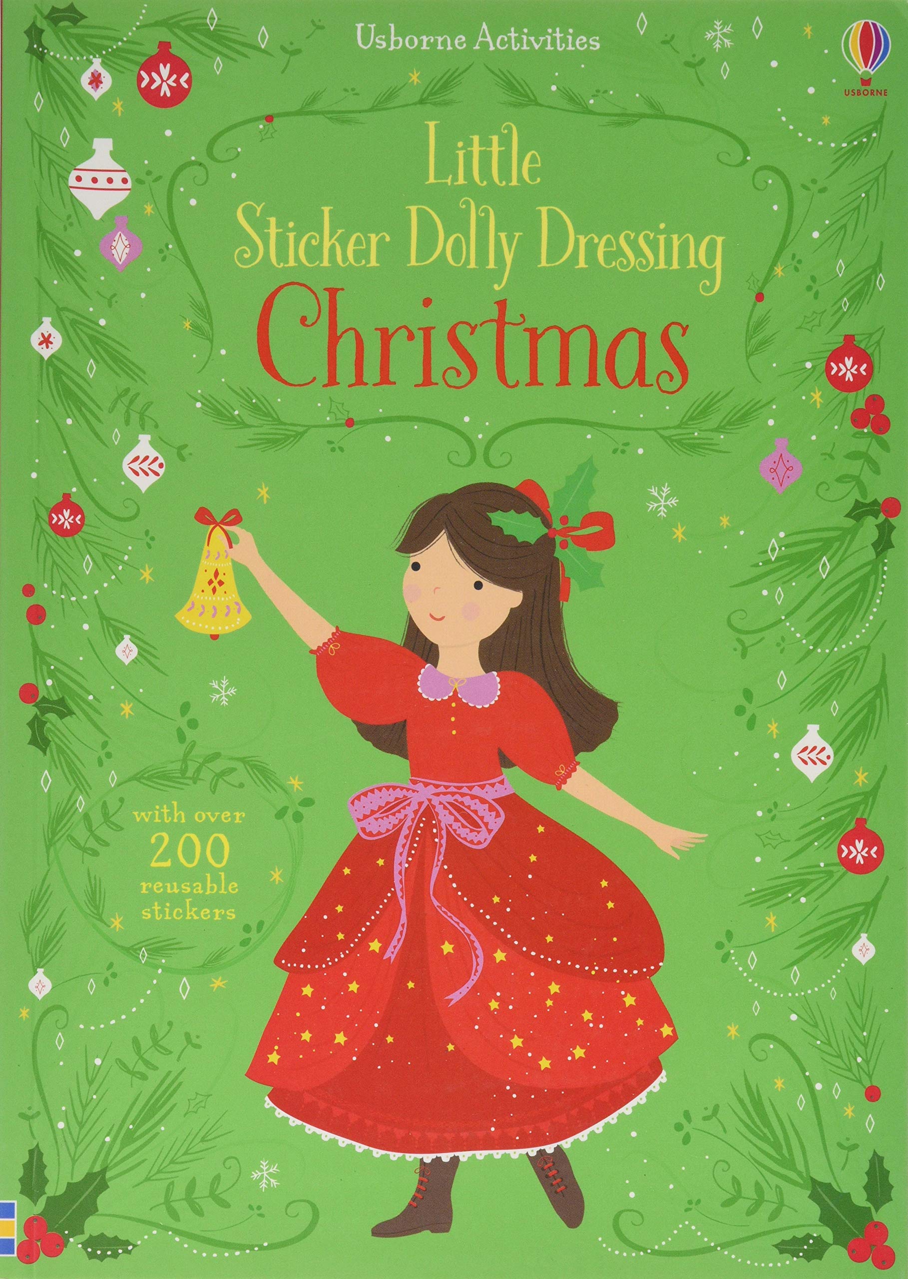 Little Sticker Dolly Dressing Christmas,Used