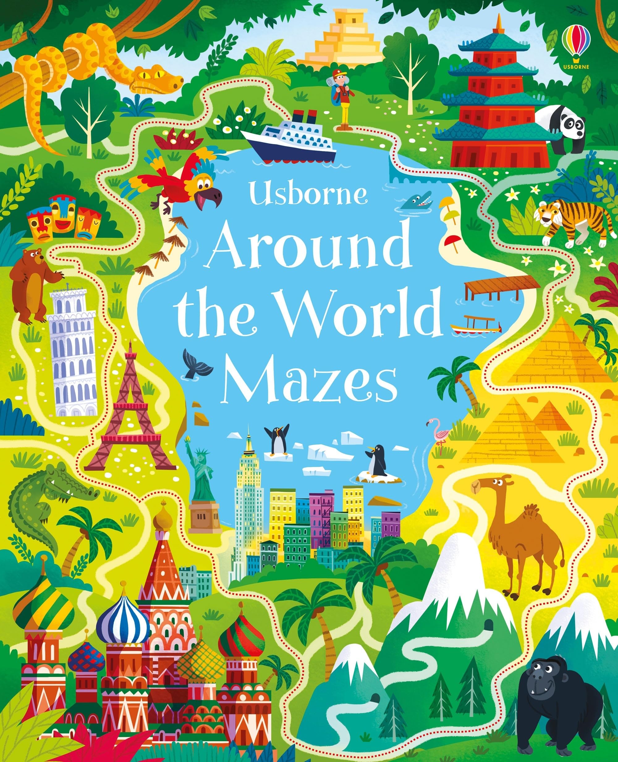 Around the World Mazes,Used