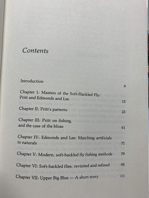 The Softhackled Fly Addict,New