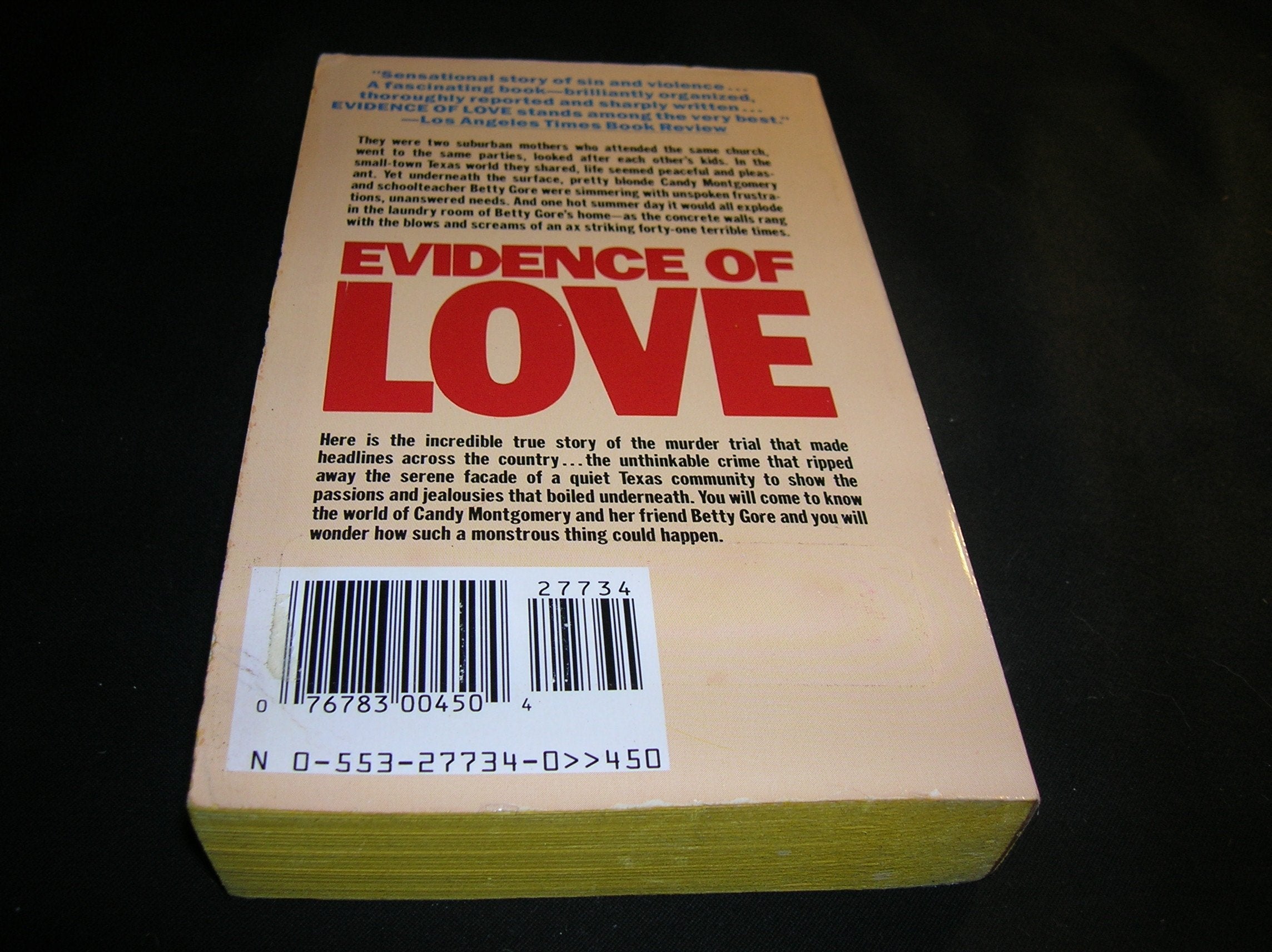 Evidence Of Love