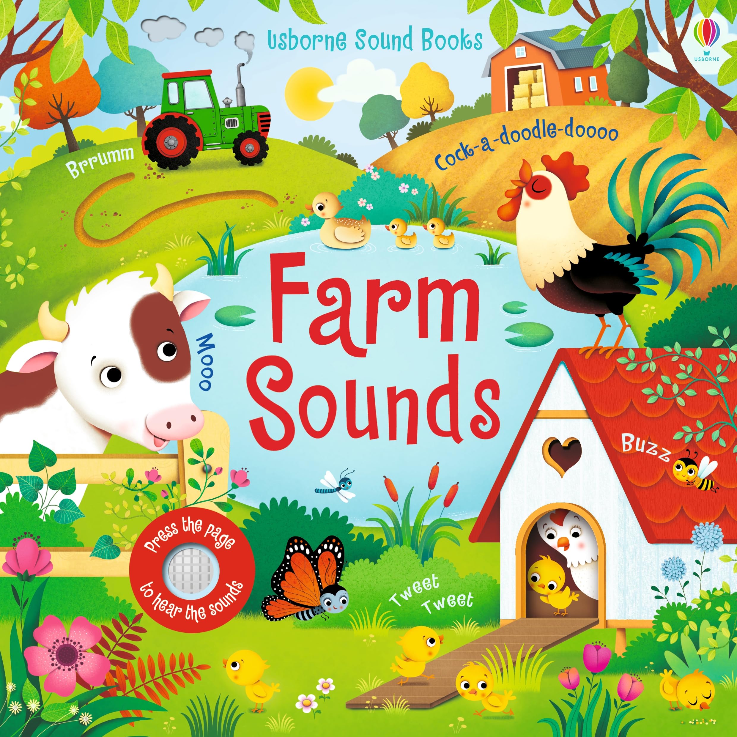 Farm Sounds: An Interactive Adventure with Adorable Farmyard Animals, Engaging Sounds, and Colorful Scenes for Little Ones to Ex,Used