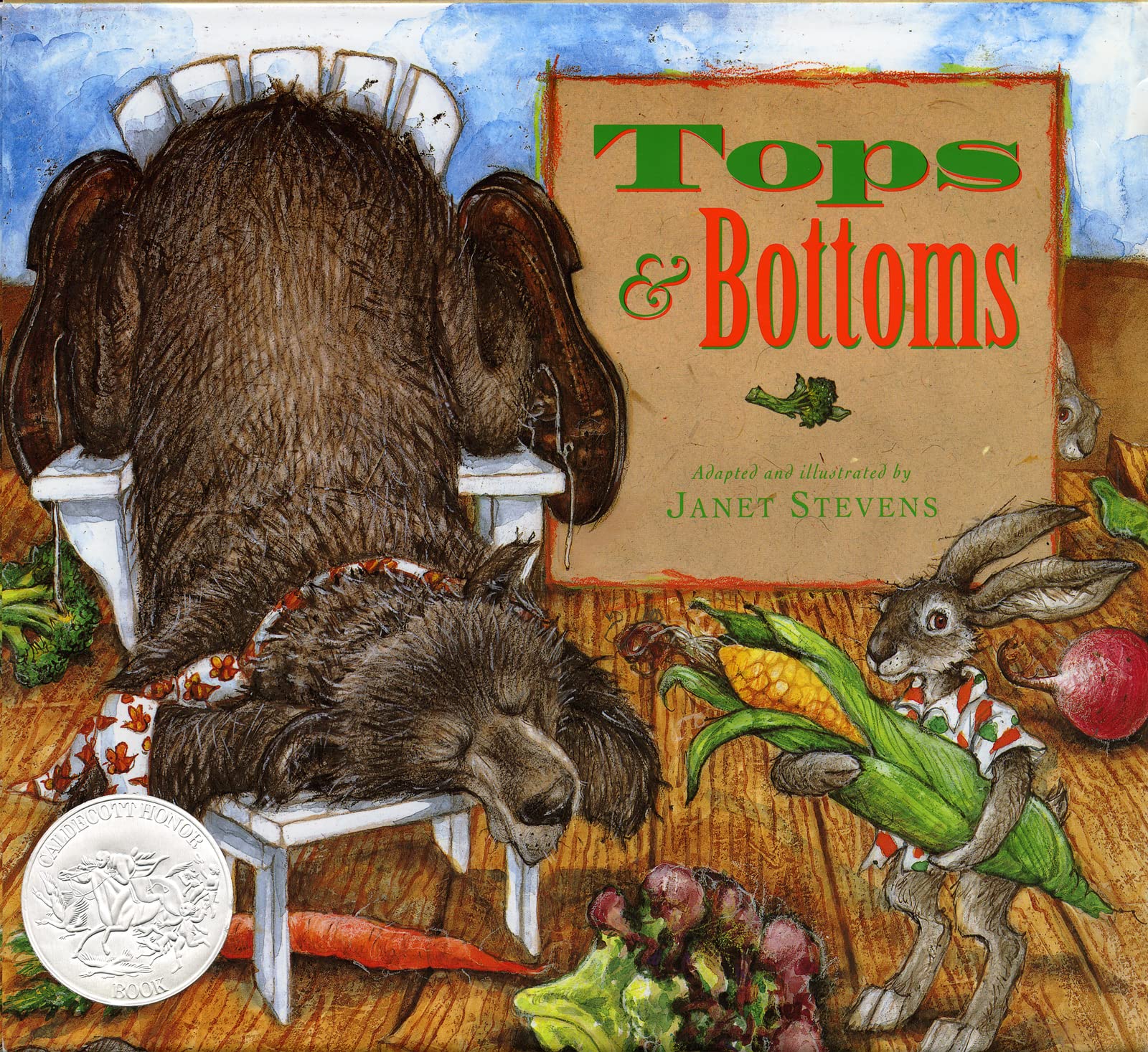 Tops & Bottoms (Caldecott Honor Book),Used