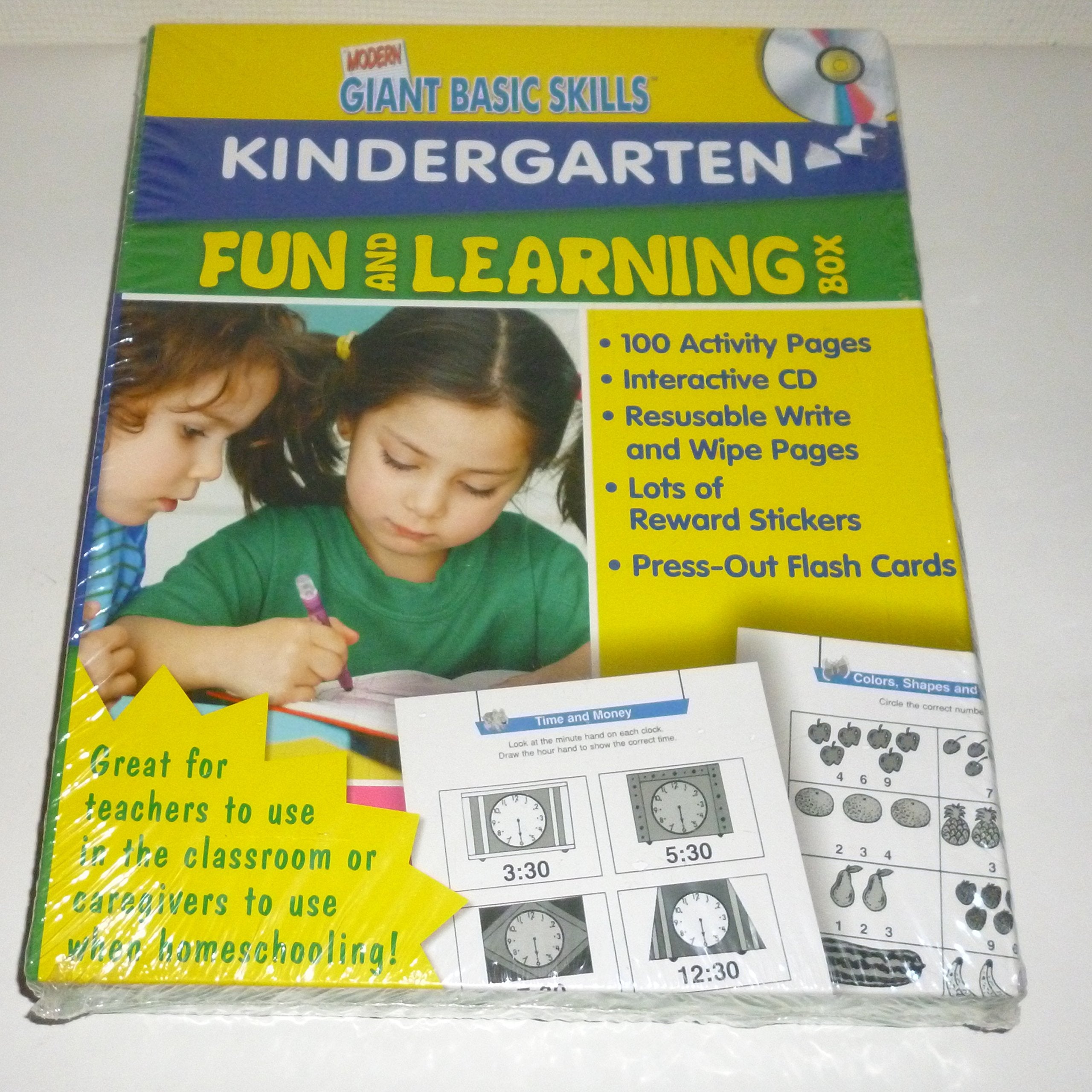 Fun And Learning Box Kindergarten (Giant Basic Skills),Used