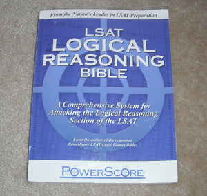 PowerScore LSAT Logical Reasoning Bible,Used