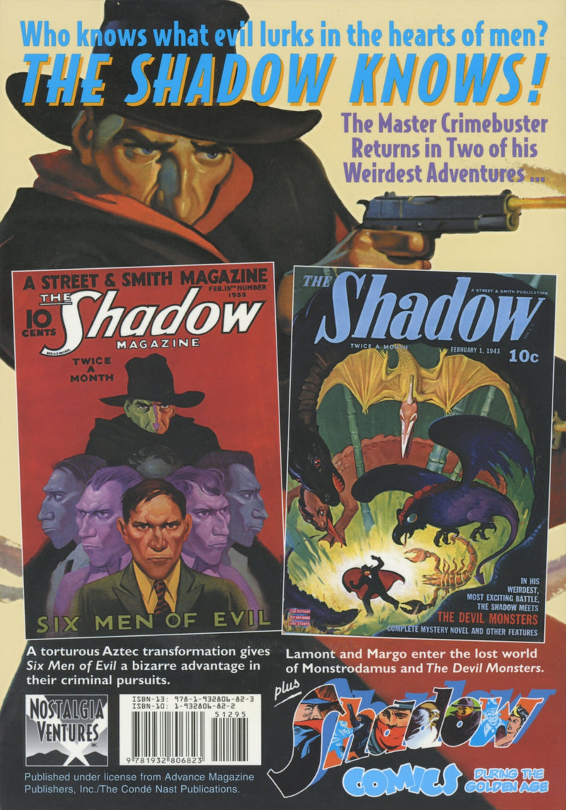 Six Men of Evil / The Devil Monsters (The Shadow, Vol. 13),New