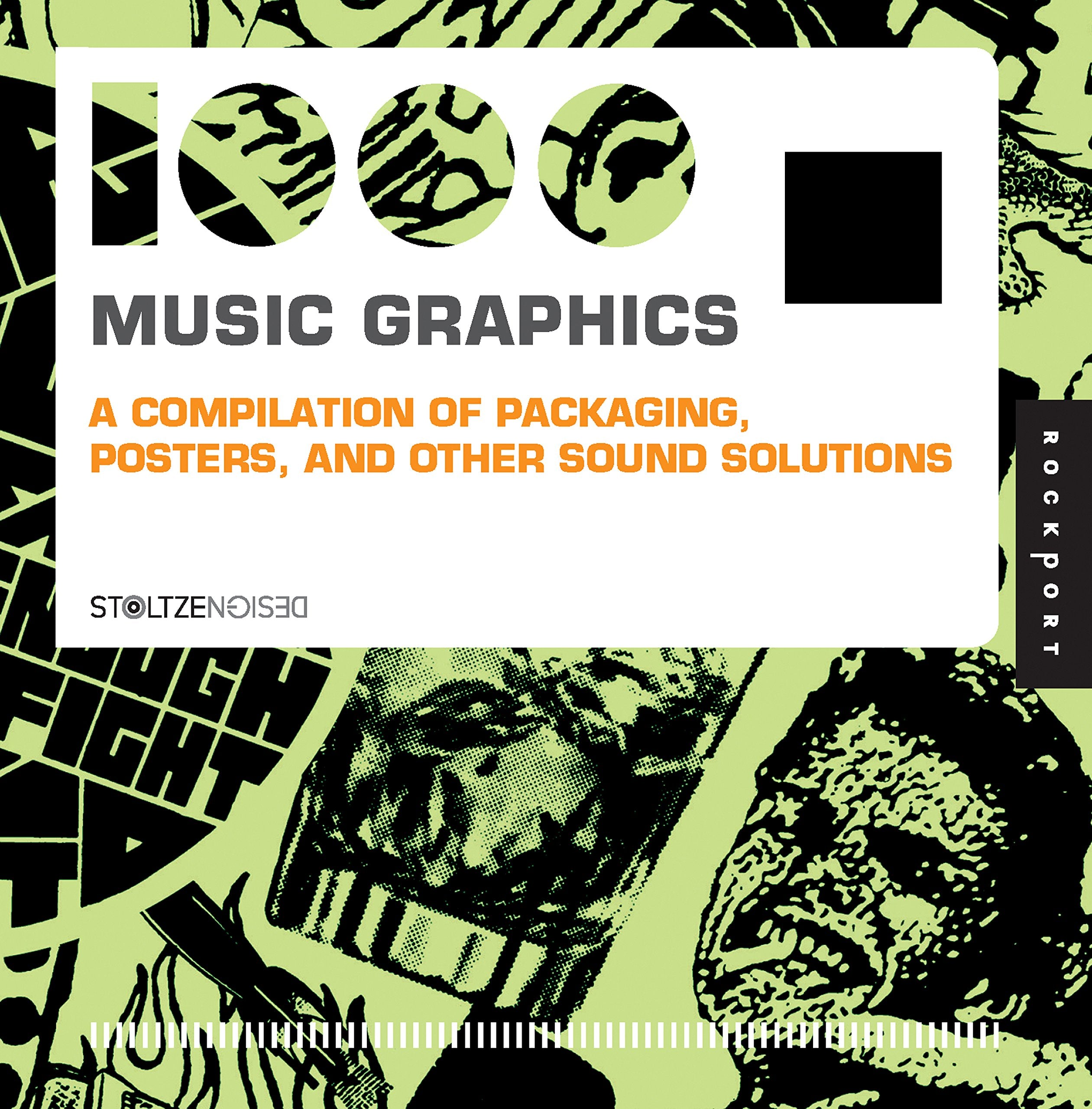 1,000 Music Graphics (Mini): A Compilation Of Packaging, Posters, And Other Sound Solutions (1000 Series)