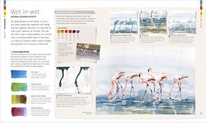 Watercolor Techniques For Artists And Illustrators: Learn How To Paint Landscapes, People, Still Lifes, And More.-used