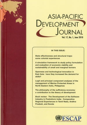Asia Pacific Development Journal June 2010,Used