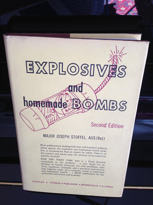 Explosives And Homemade Bombs (2Nd Ptg.),New