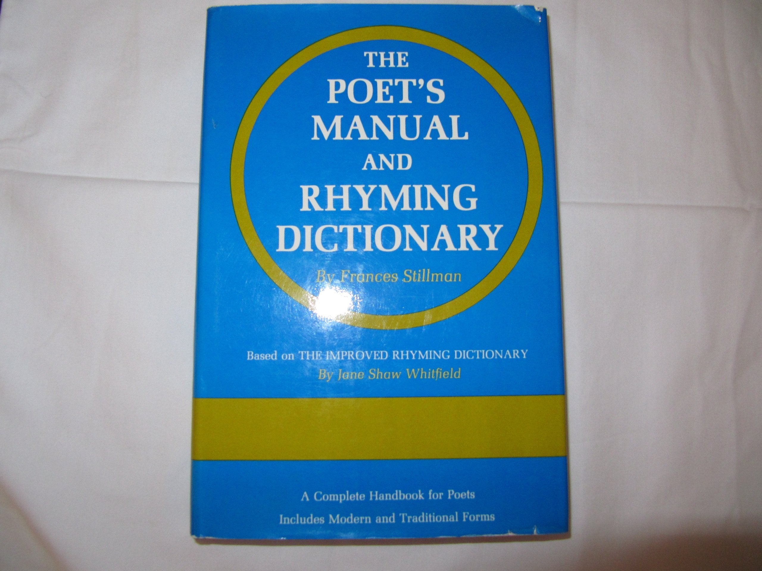 The Poet's Manual and Rhyming Dictionary,Used