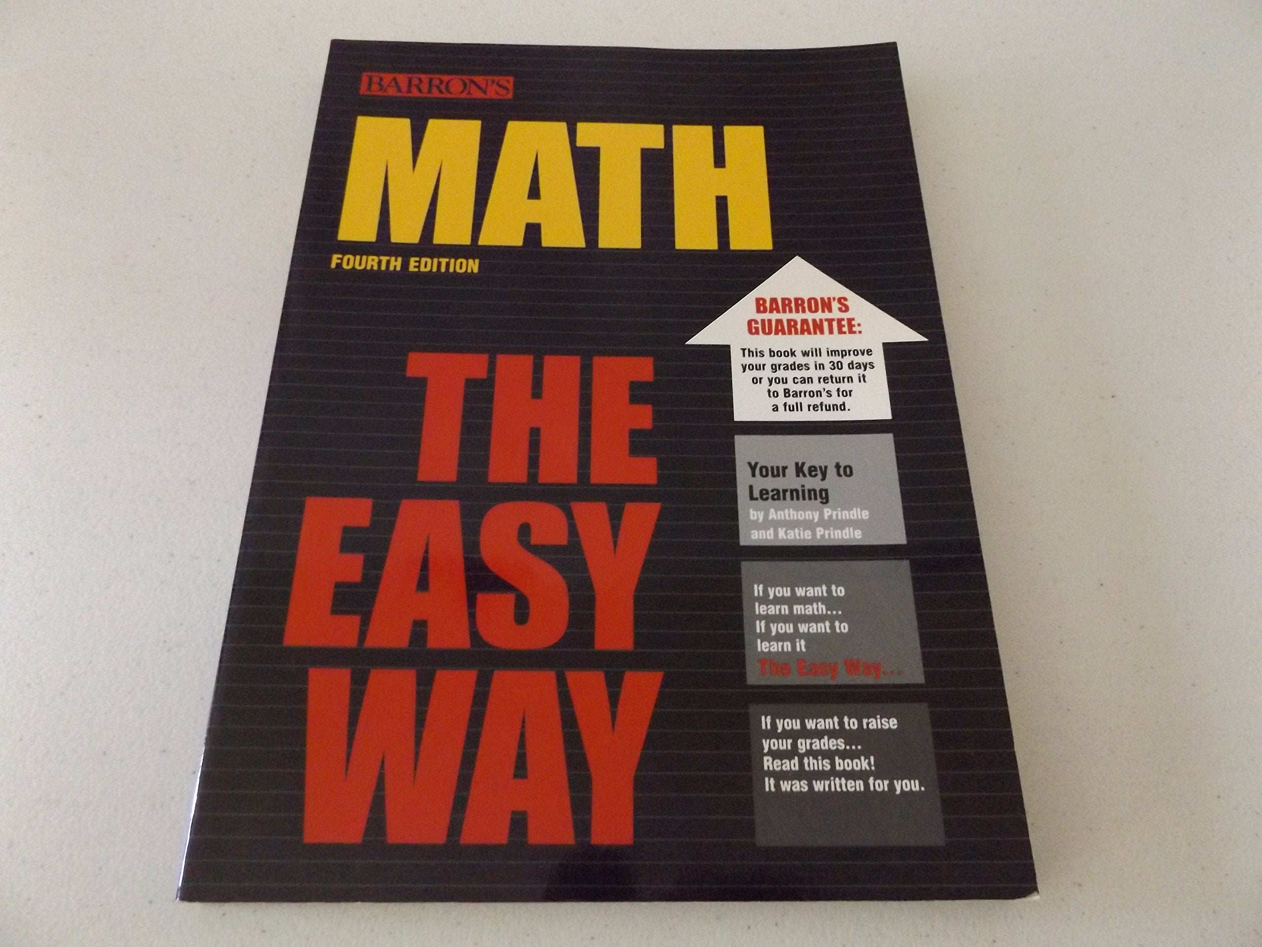 Math the Easy Way (Barron's Easy Series),Used