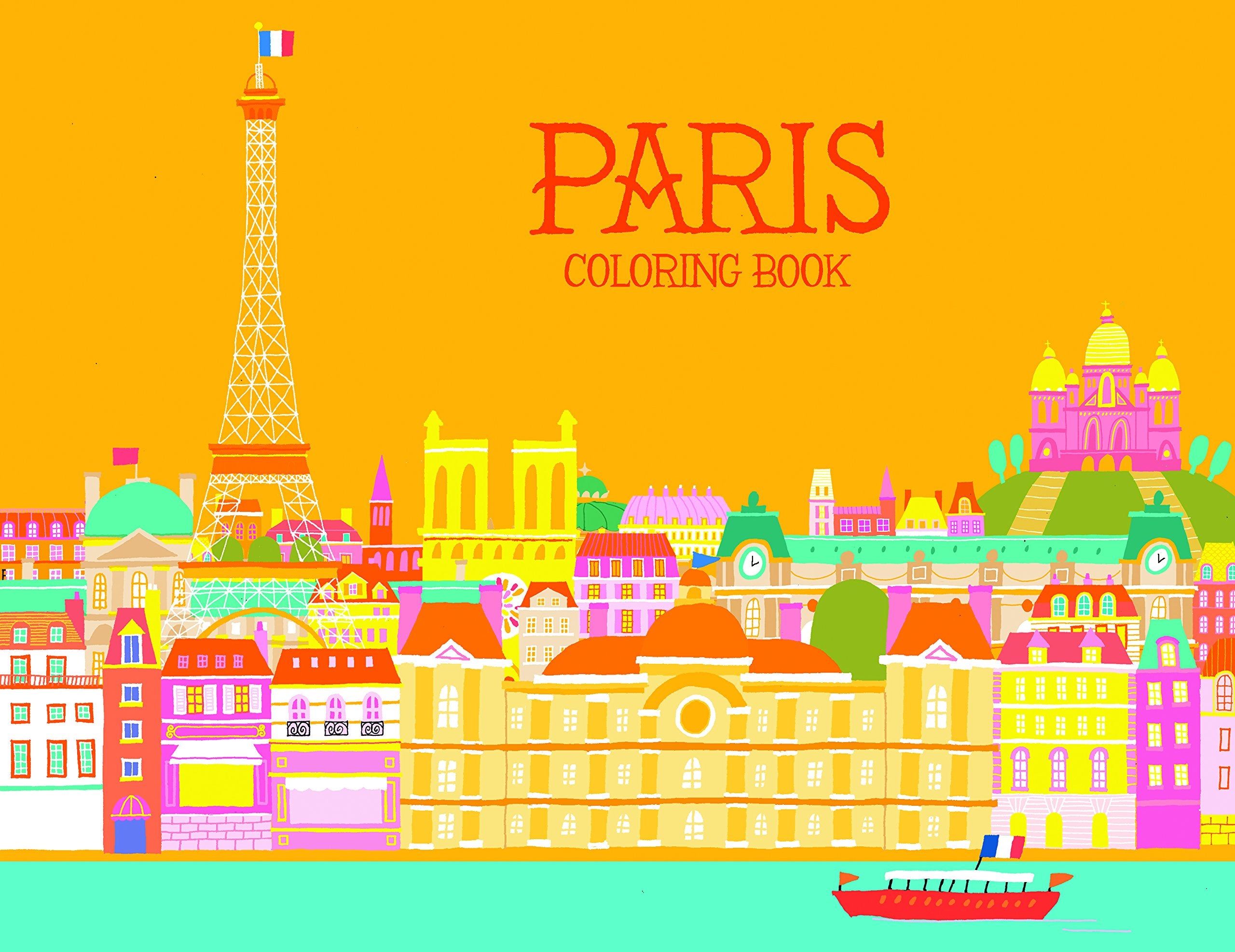 Paris Coloring Book,Used