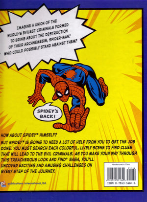 Look and Find the Amazing SpiderMan (Look & find books),Used
