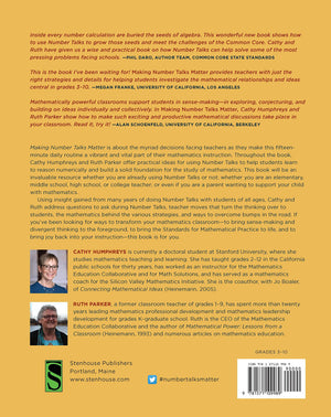 Making Number Talks Matter,New