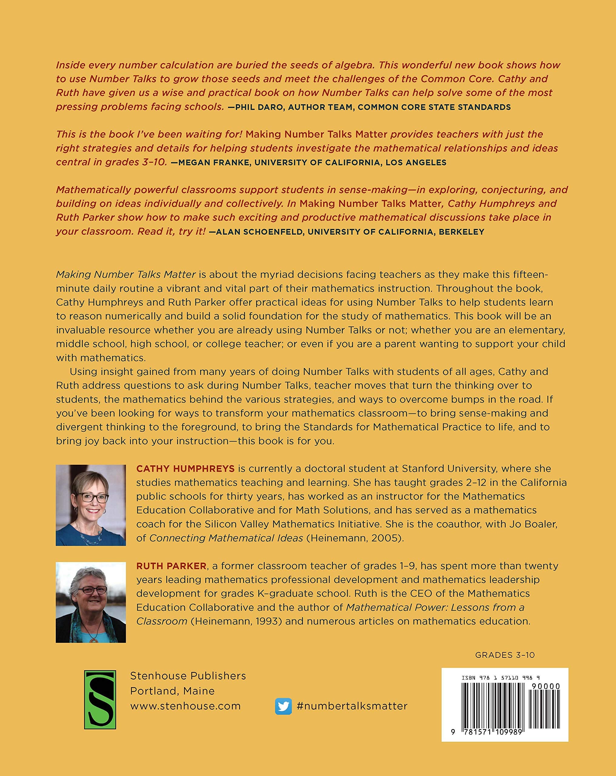 Making Number Talks Matter,Used