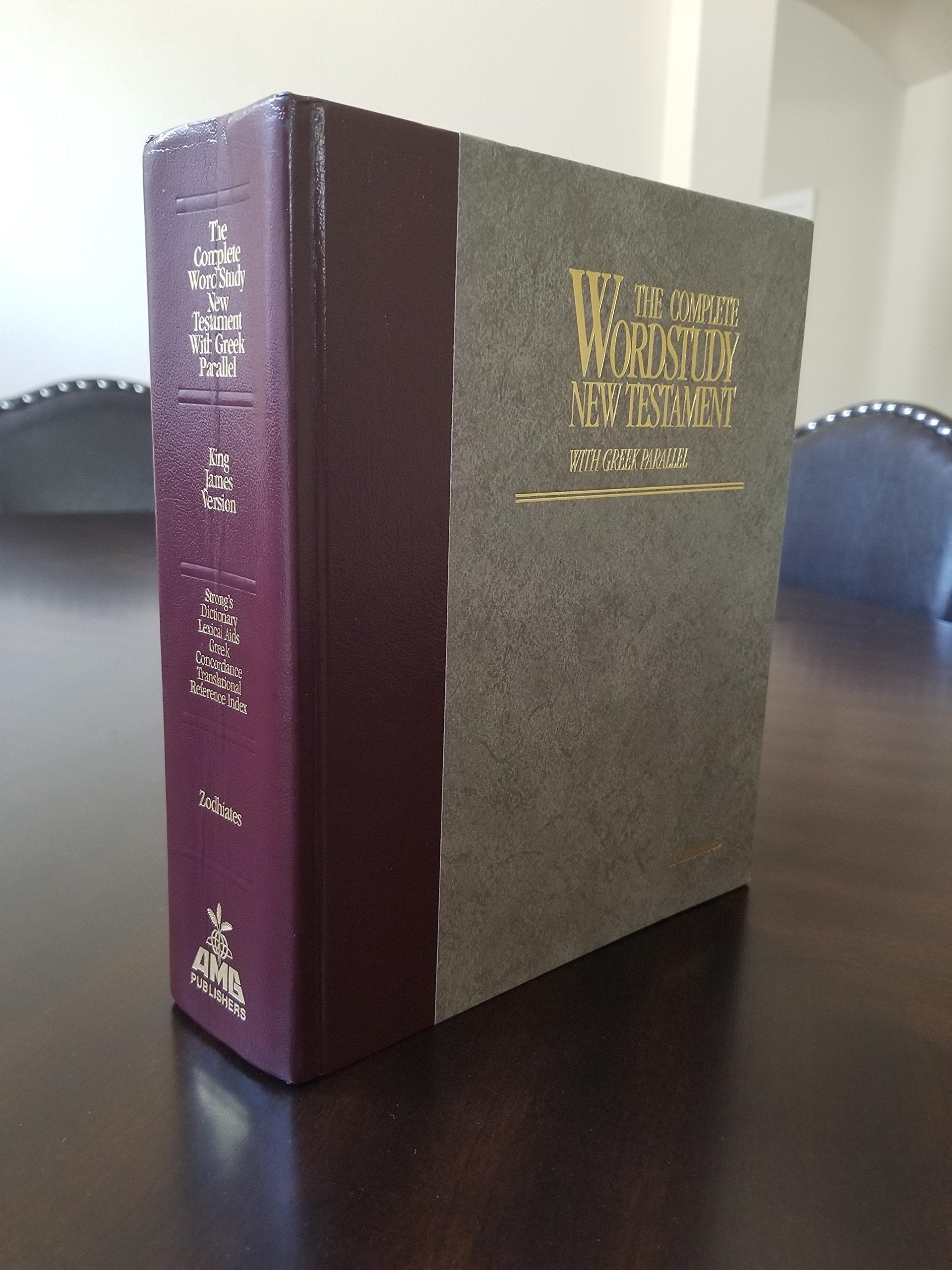 Complete Word Study New Testament W/ Parallel Greek: Kjv Edition (Word Study Series) (English And Ancient Greek Edition),New