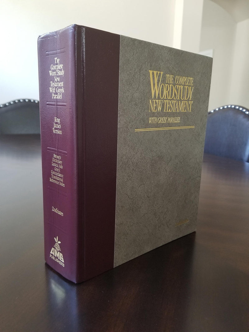 Complete Word Study New Testament W/ Parallel Greek: Kjv Edition (Word Study Series) (English And Ancient Greek Edition),Used