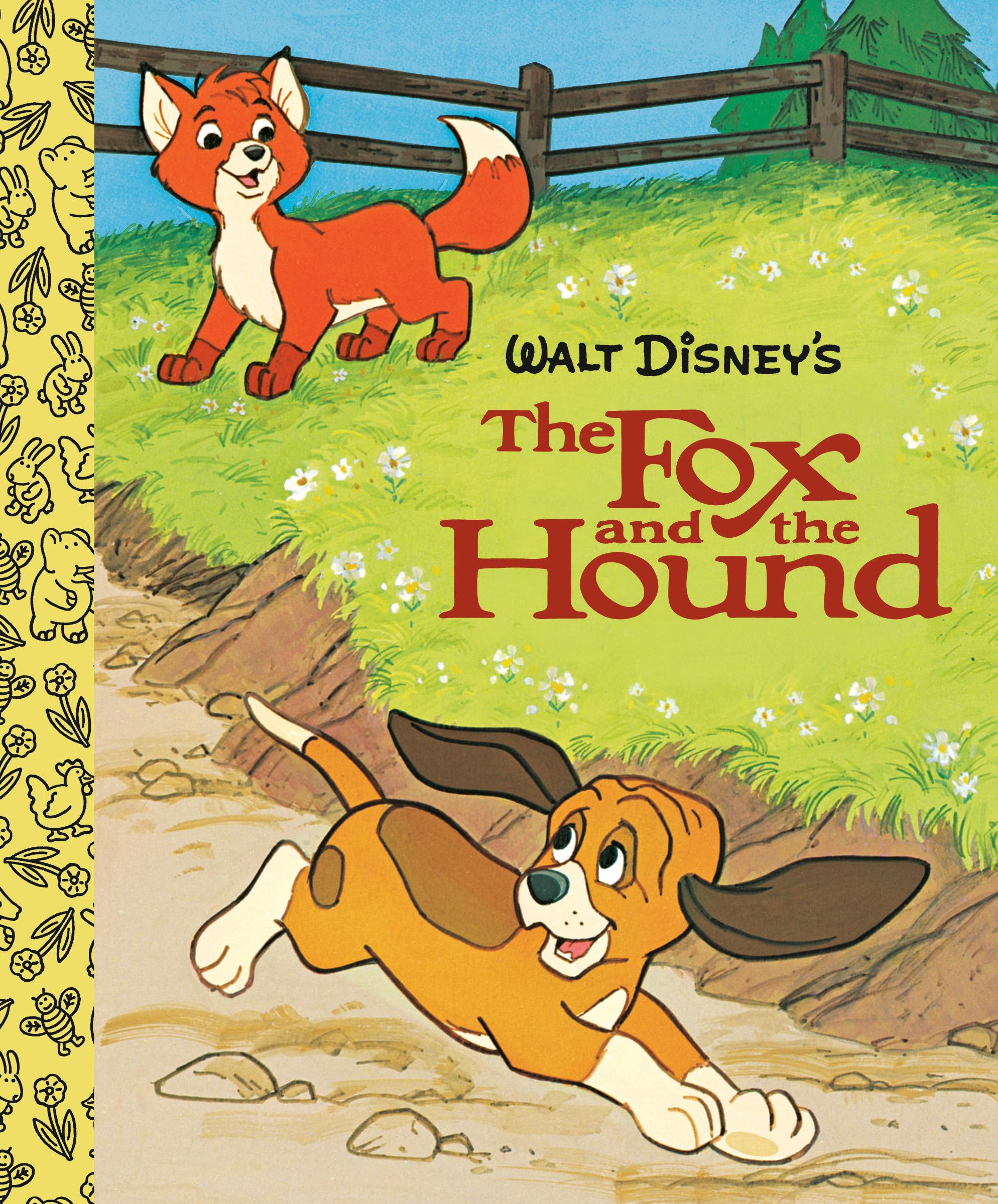 The Fox and the Hound Little Golden Board Book (Disney Classic) (Little Golden Book),Used