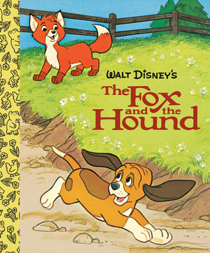 The Fox and the Hound Little Golden Board Book (Disney Classic) (Little Golden Book),Used