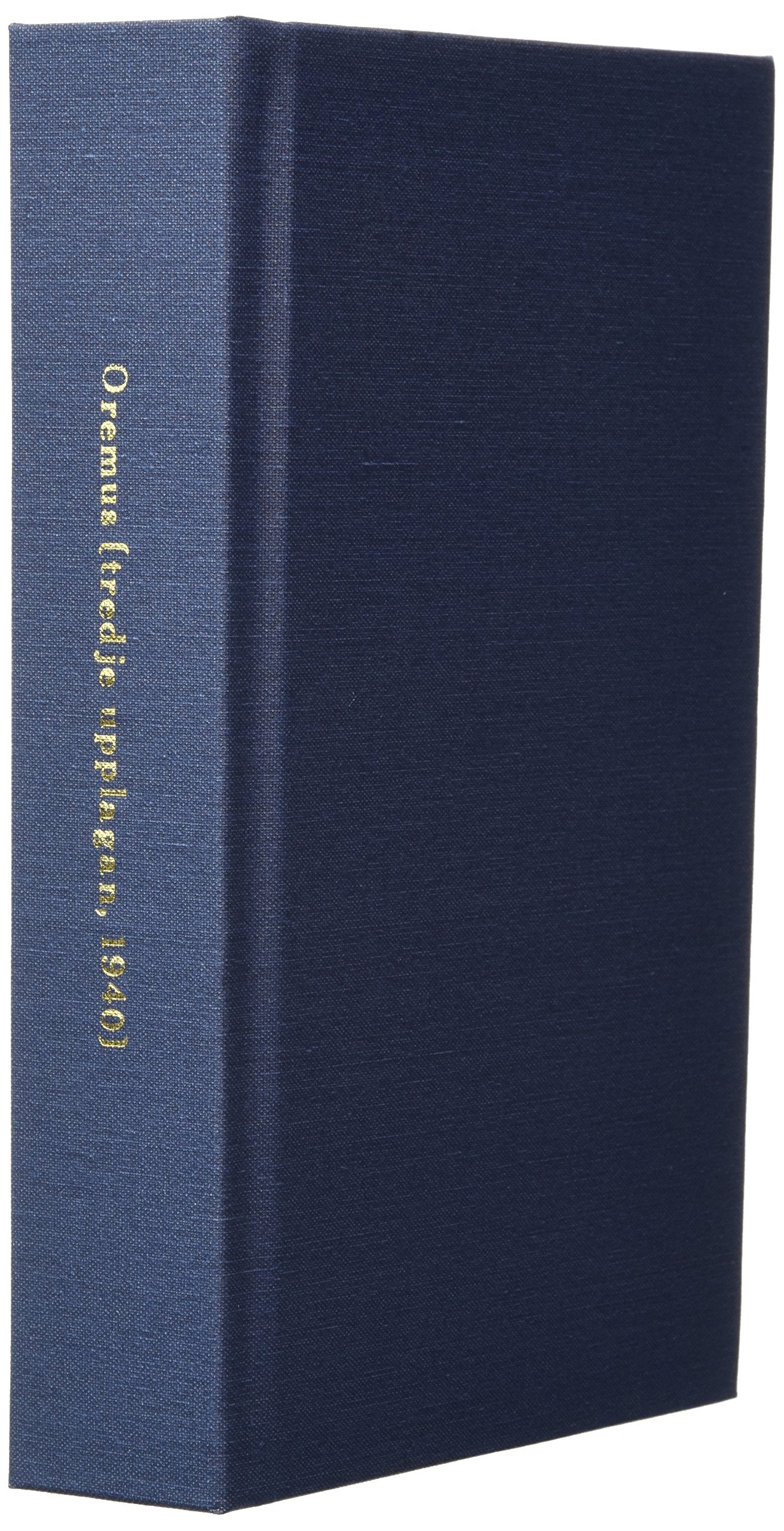 Oremus: Svensk katolsk bnbok (Svenska Katolska Klassiker I Faksimil) (Swedish Edition),Used