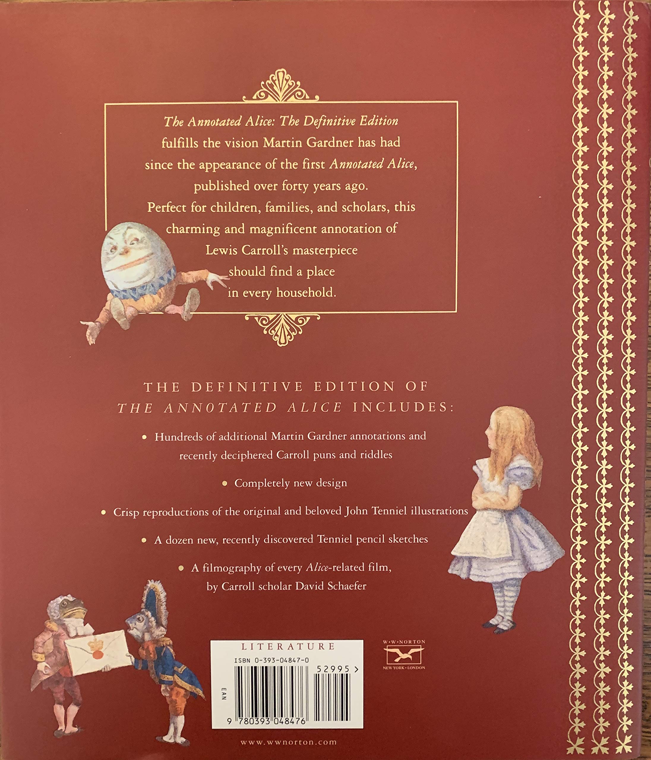 The Annotated Alice: The Definitive Edition,Used