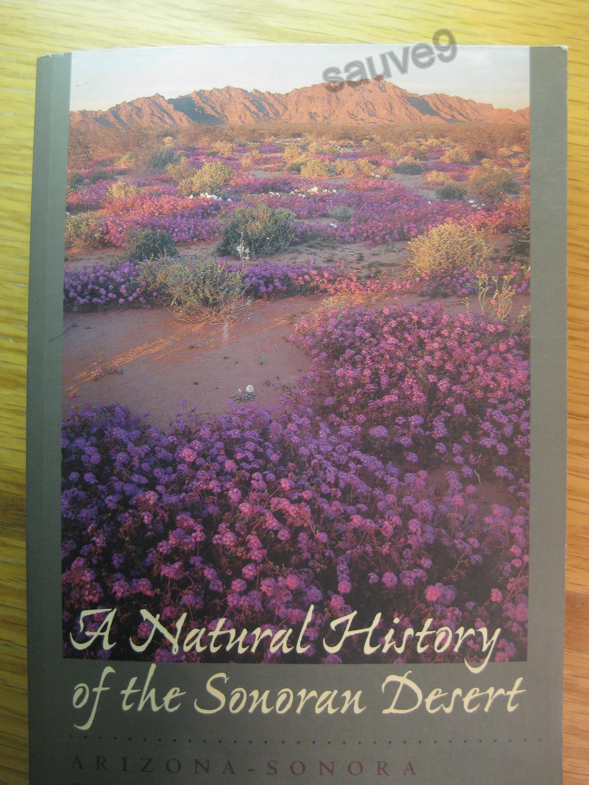 A Natural History Of The Sonoran Desert (Arizonasonora Desert Museum),New