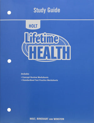 Lifetime Health: Study Guide,Used