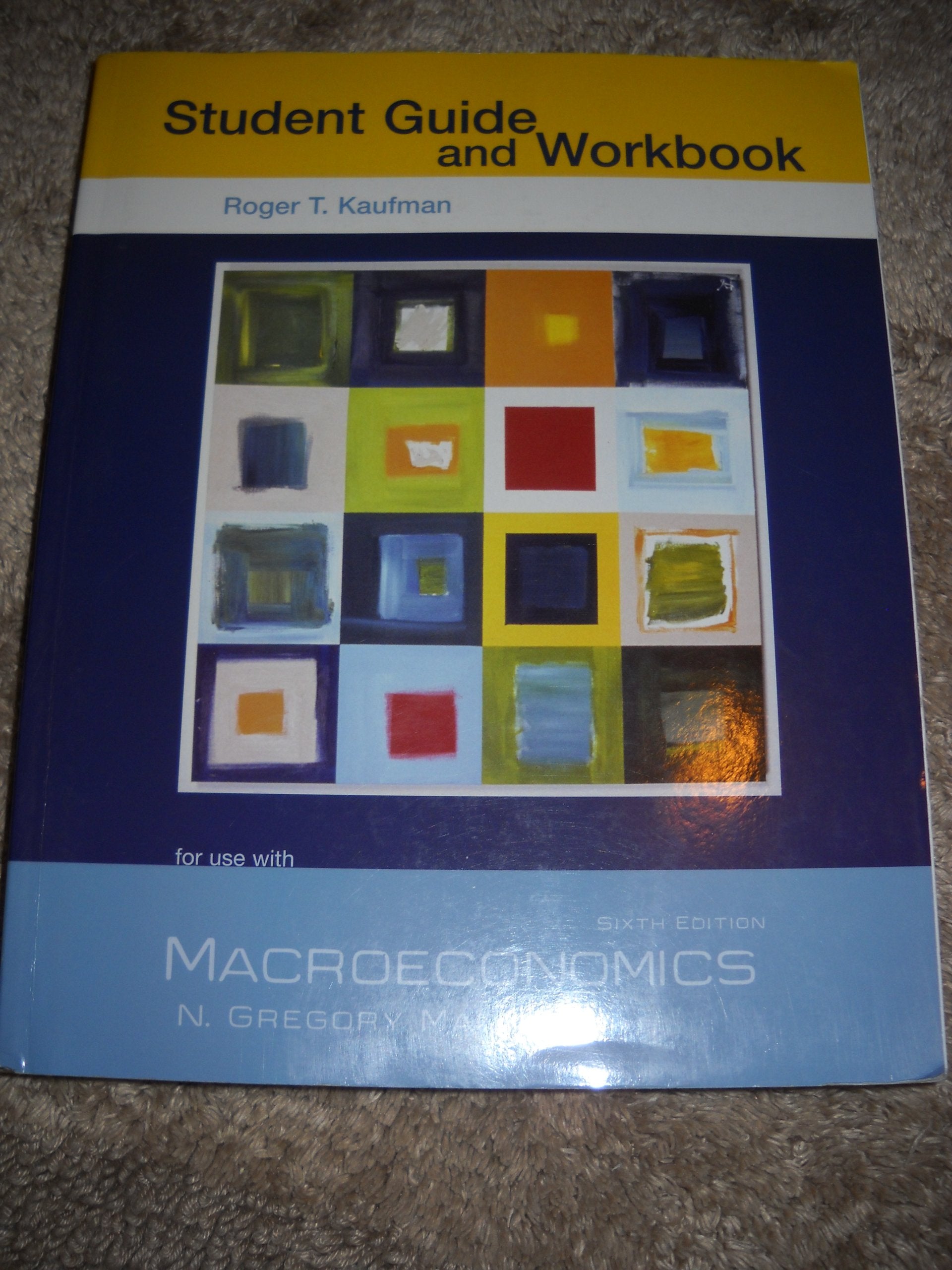 Macroeconomics Study Guide and Workbook,Used