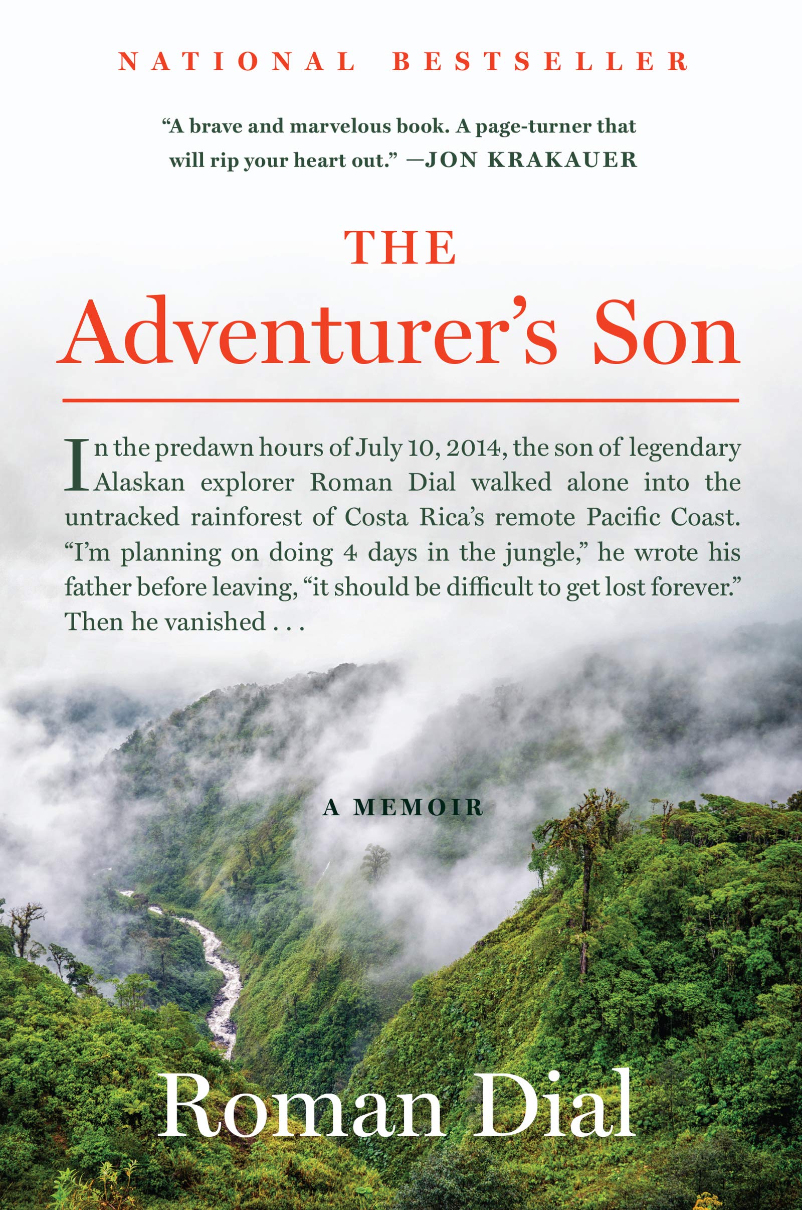The Adventurer's Son: A Memoir,Used