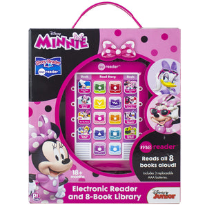 PI Kids Disney Minnie Mouse Me Reader Electronic Reader with 8 Sound Books