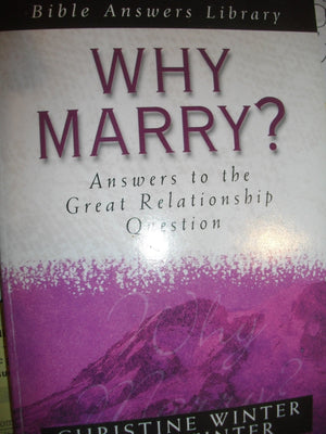Why Marry?,Used