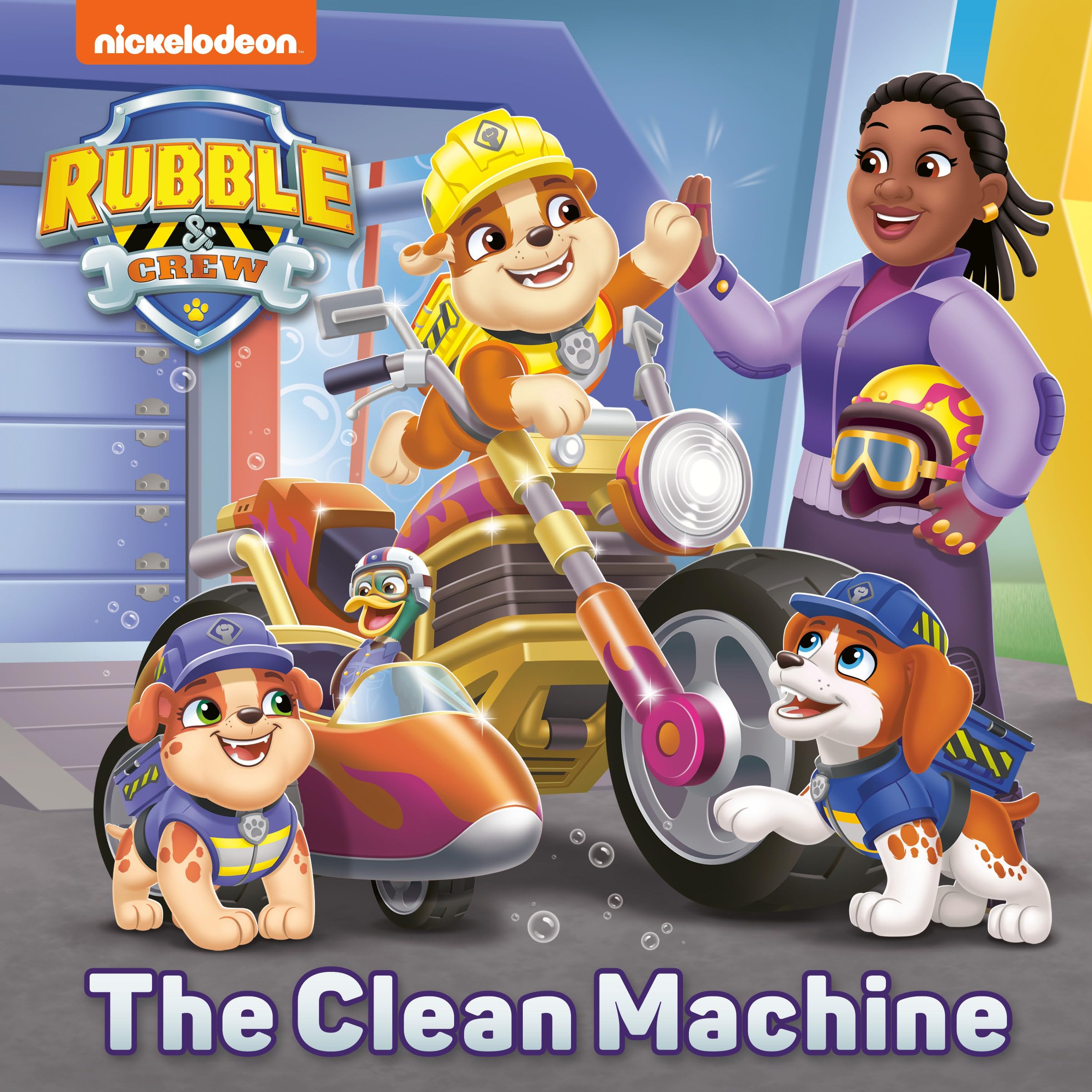 The Clean Machine (Paw Patrol: Rubble & Crew) (Pictureback(R)),New