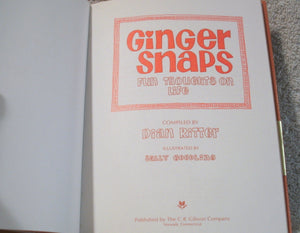 Ginger Snaps: Fun Thoughts on Life,Used