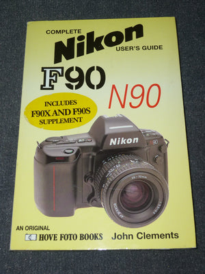 Nikon F90/N90: F90X/N90s Supplement (Hove User's Guide),Used