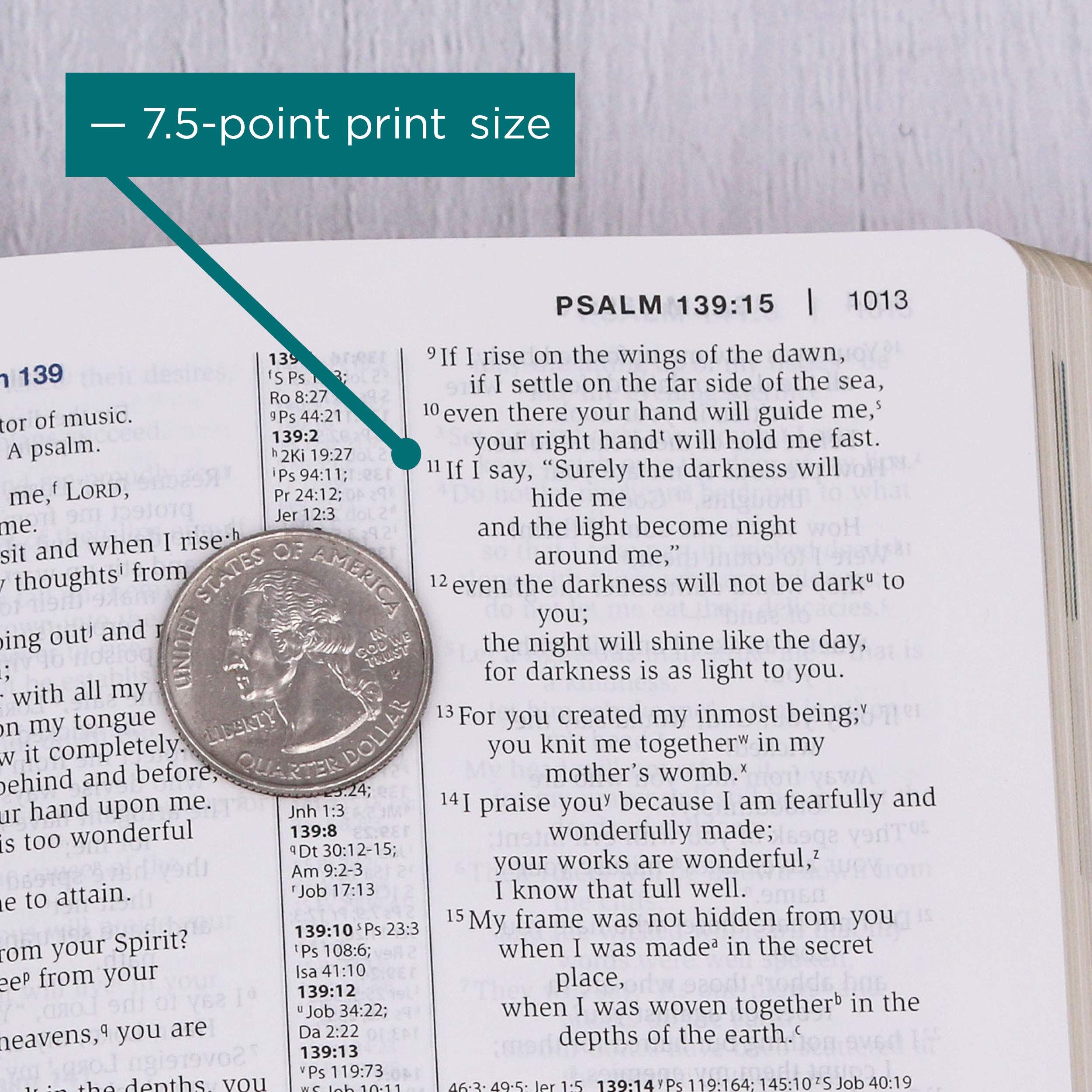 NIV Study Bible, Compact Indexed, Small Print,Used