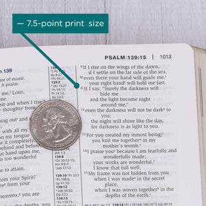 NIV Study Bible, Compact Indexed, Small Print,Used