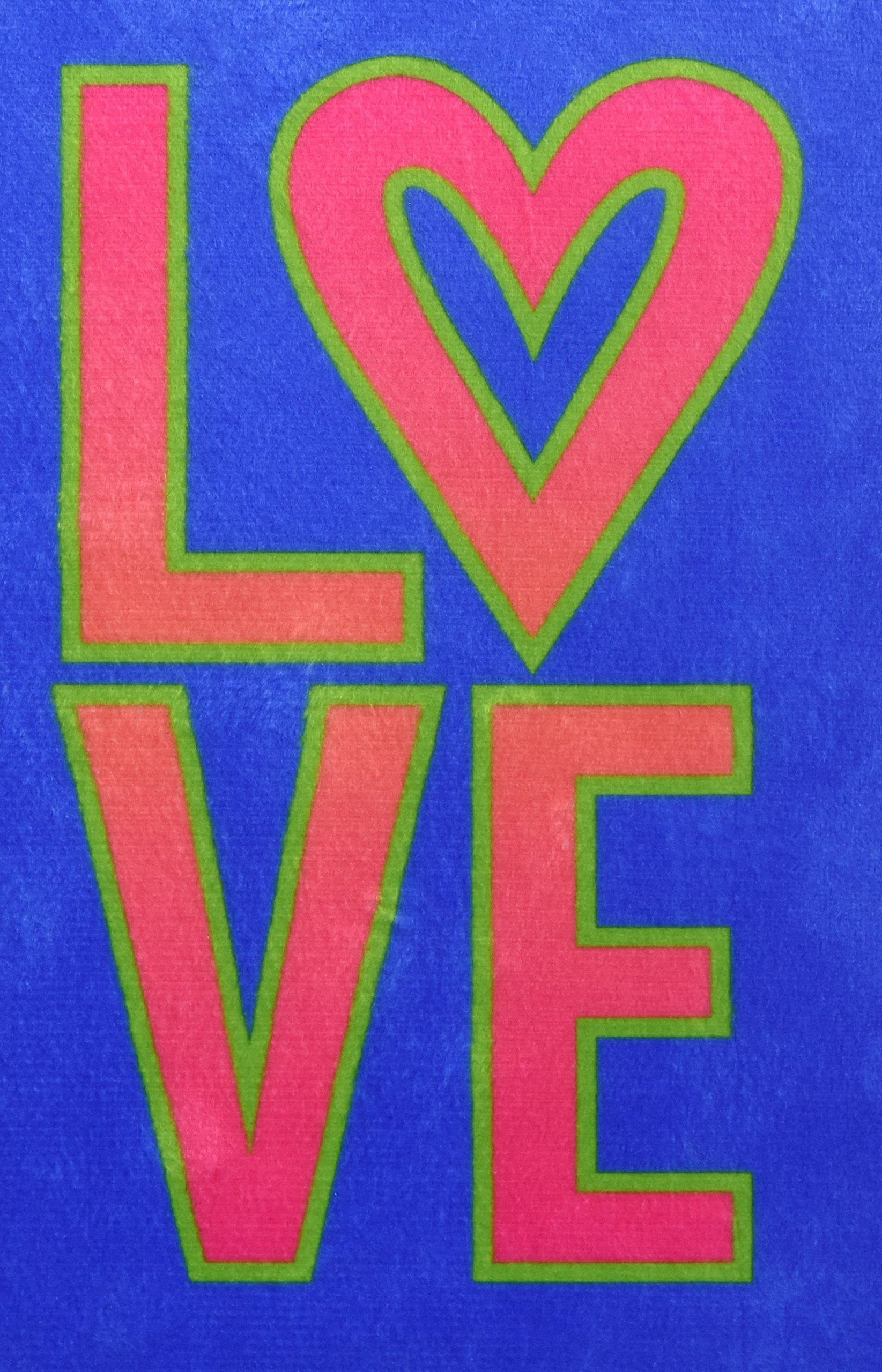 Girls Slimline Bible NLT (Red Letter, Hardcover, Blue/Neon),Used