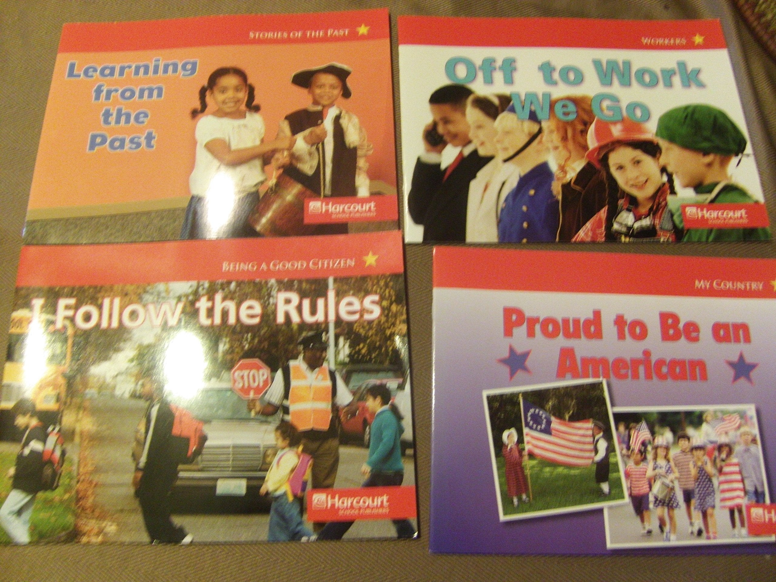 Harcourt Social Studies: BelowLevel Reader Collection Grade K,Used