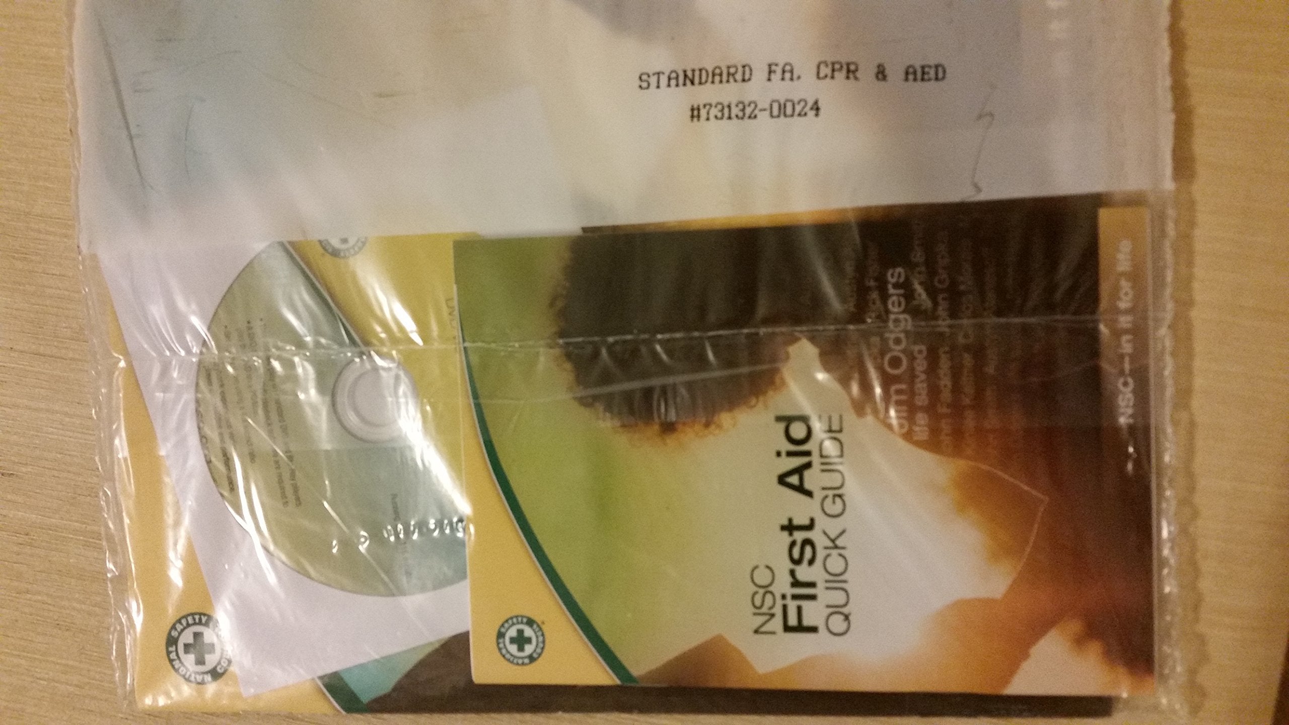 Title: NSC FIRST AID,CPR+AED WORKBOOK,Used