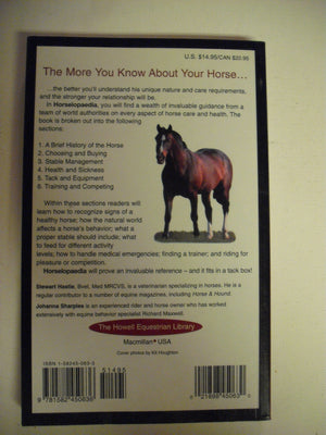 Horselopaedia: A Complete Guide to Horse Care (The Howell Equestrian Library),Used