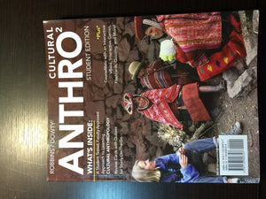 Cultural ANTHRO2 (with CourseMate, 1 term (6 months) Printed Access Card) (New, Engaging Titles from 4LTR Press),Used
