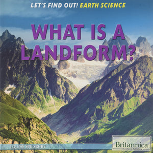 What Is A Landform? (Lets Find Out!: Earth Science),Used
