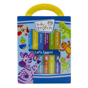 Baby Einstein  My First Library 12 Board Book Block Set  PI Kids,Used