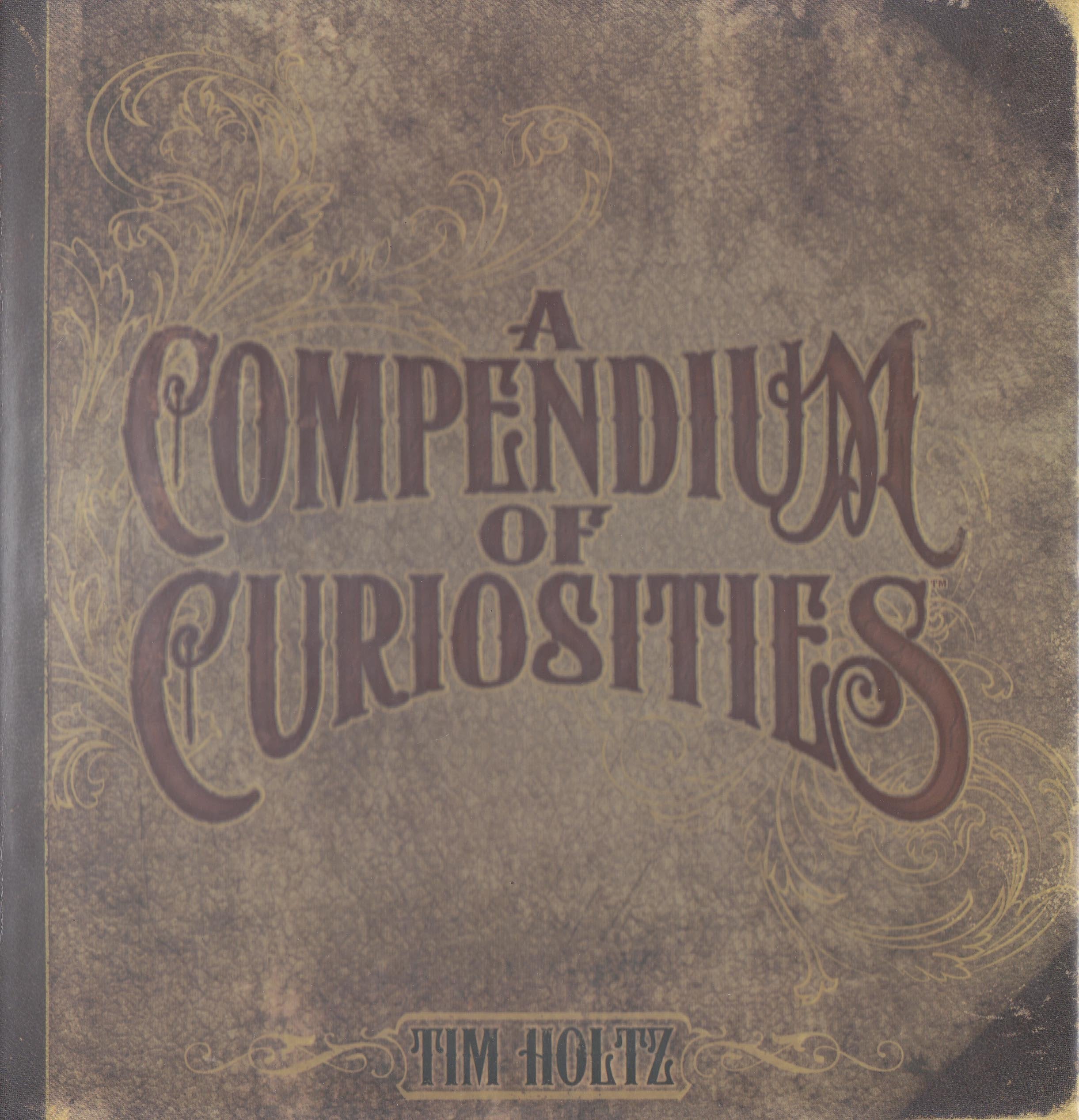 A Compendium Of Curiosities By Tim Holtz Ideaology, 76 Page Book, Th92826