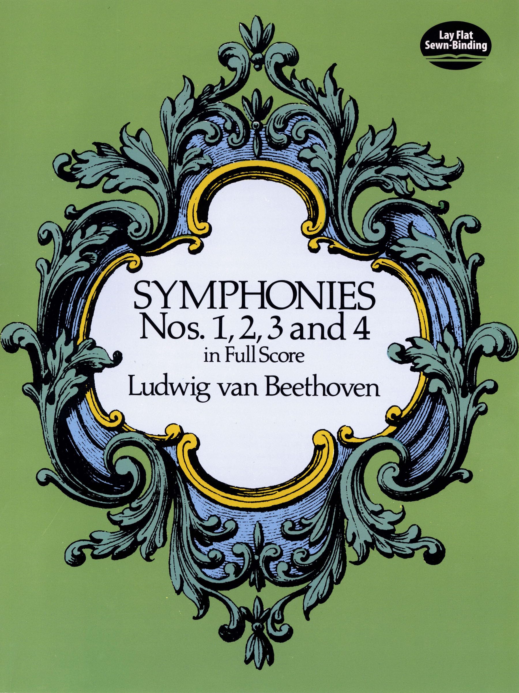 Symphonies Nos. 1, 2, 3 And 4 In Full Score (Dover Orchestral Music Scores),Used
