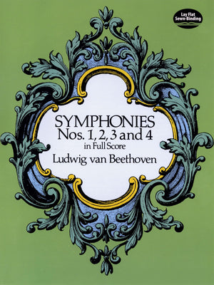 Symphonies Nos. 1, 2, 3 And 4 In Full Score (Dover Orchestral Music Scores),Used