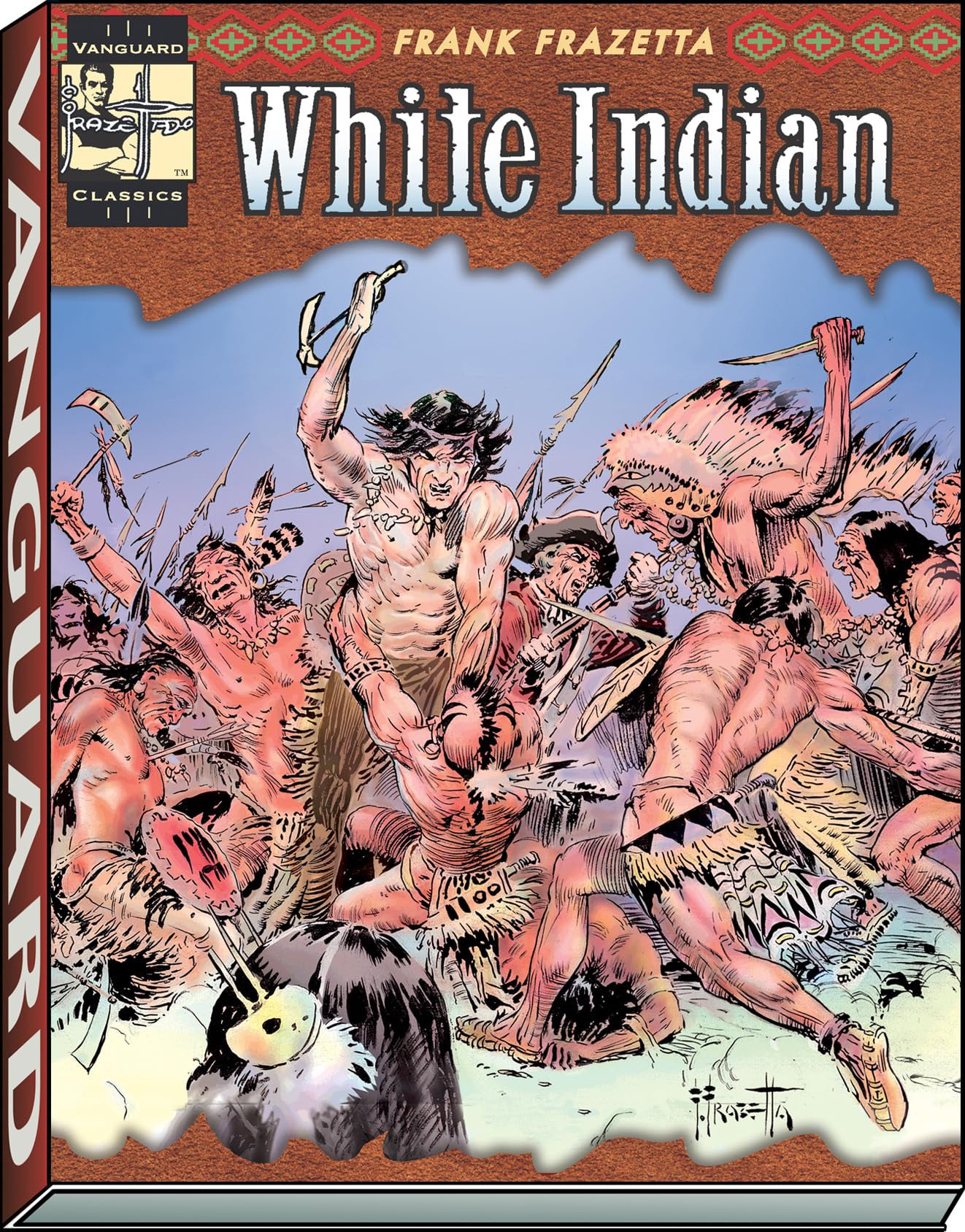 The Complete Frazetta White Indian (Vanguard Frazetta Classics),Used