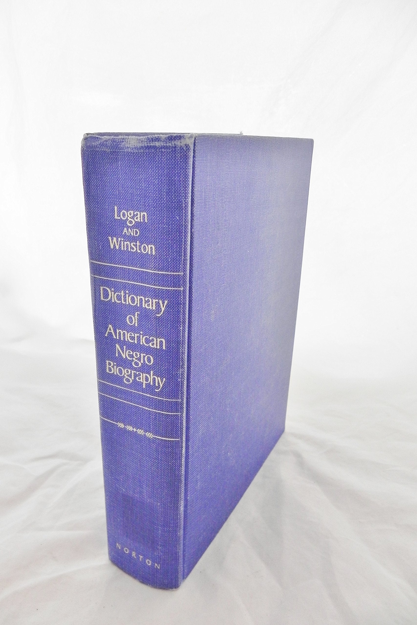 Dictionary of American Negro Biography,Used