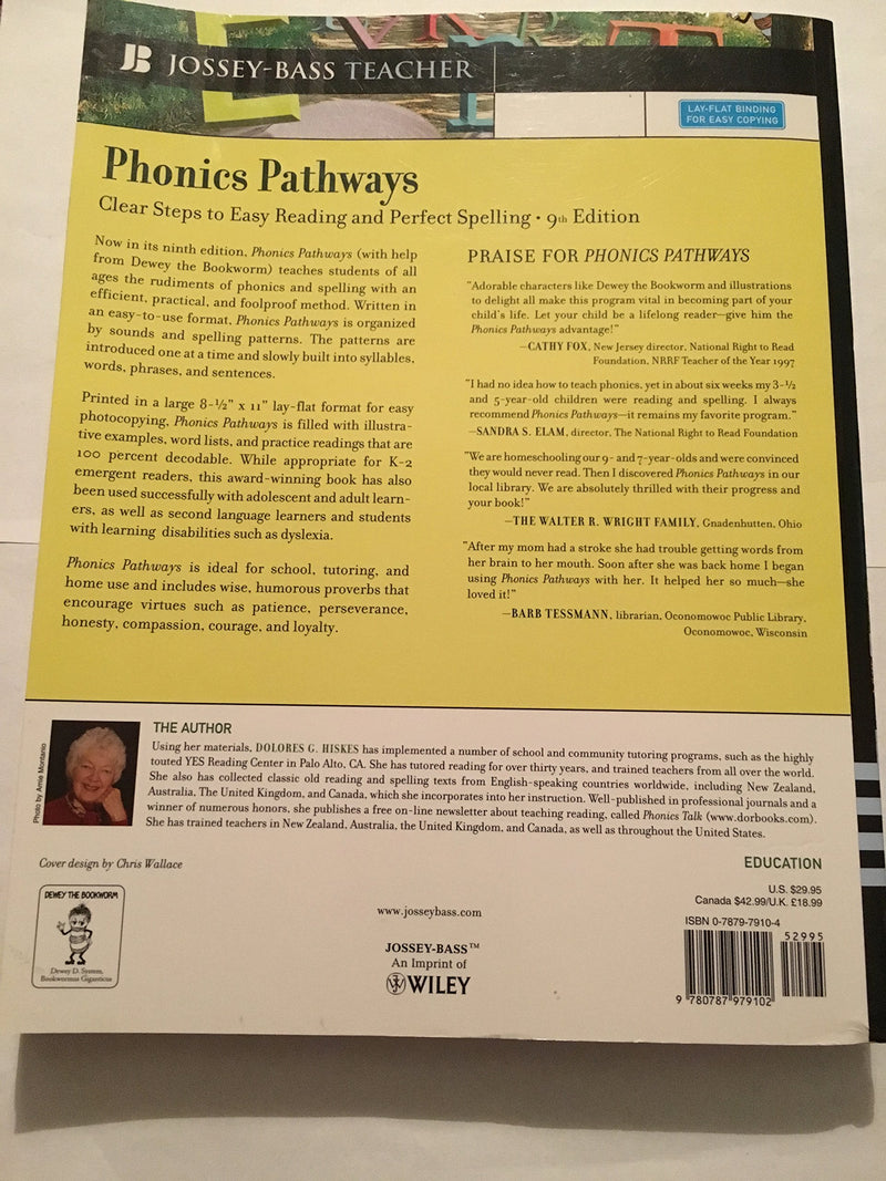 Phonics Pathways: Clear Steps To Easy Reading And Perfect Spelling,New