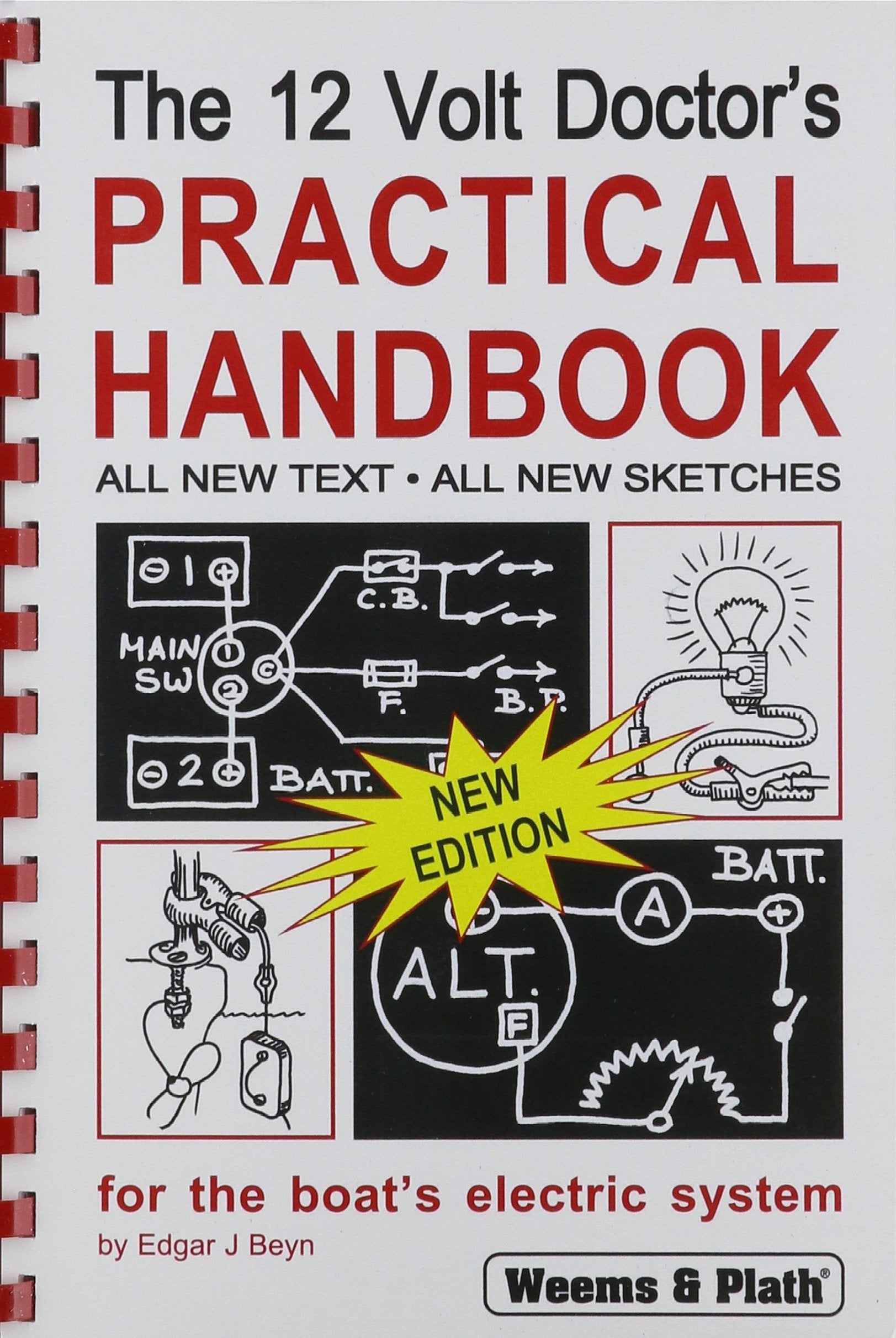 WEEMS & PLATH The 12 Volt Doctor's Practical Handbook,Used